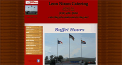 Desktop Screenshot of leonnixoncatering.com
